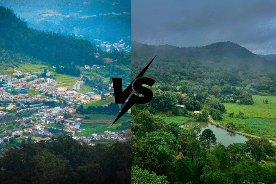 Ooty vs Coorg